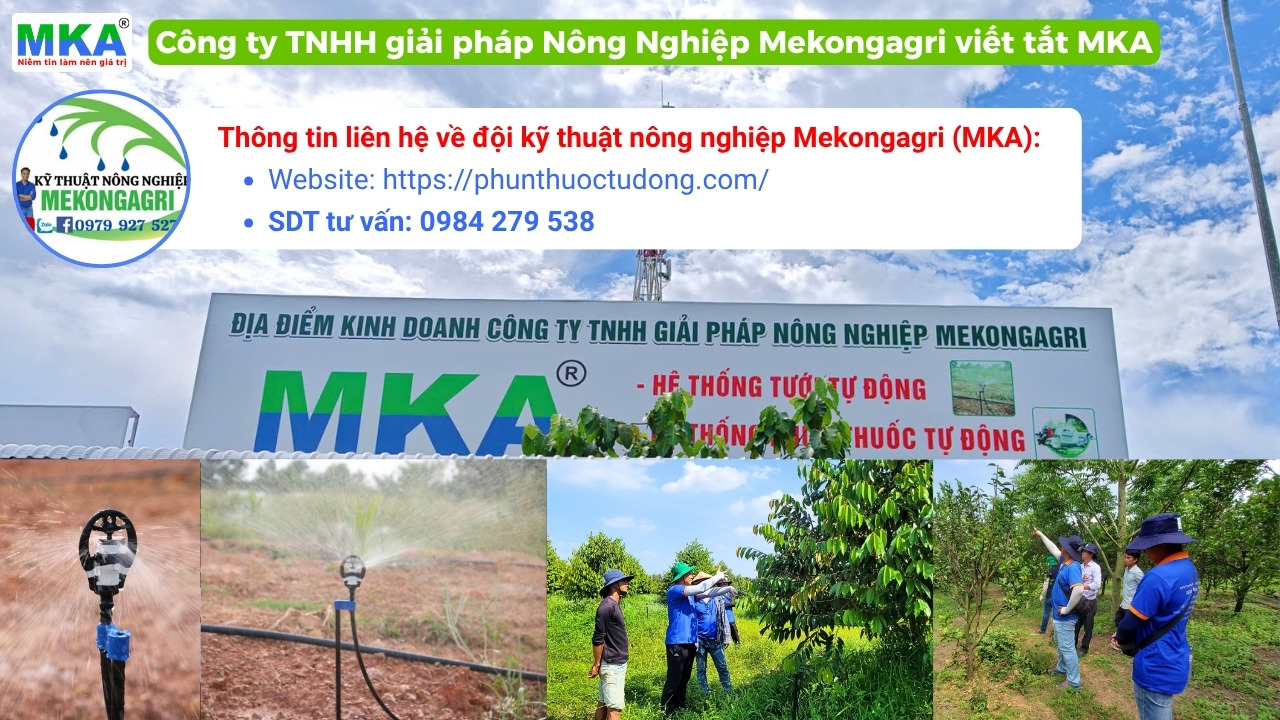 Tác giả kỹ thuật nông nghiệp MKA